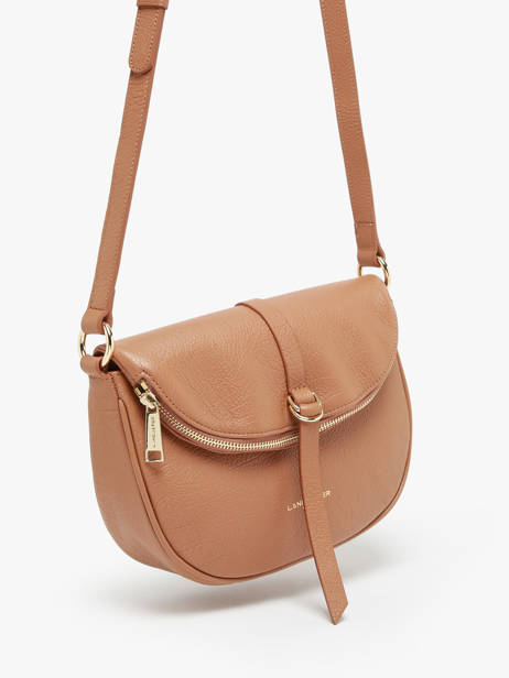 Cross Body Tas Dune Gaia Leder Lancaster Beige dune gaia 102 ander zicht 2